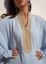 Load image into Gallery viewer, Drap de Soie Moroccan Caftan

