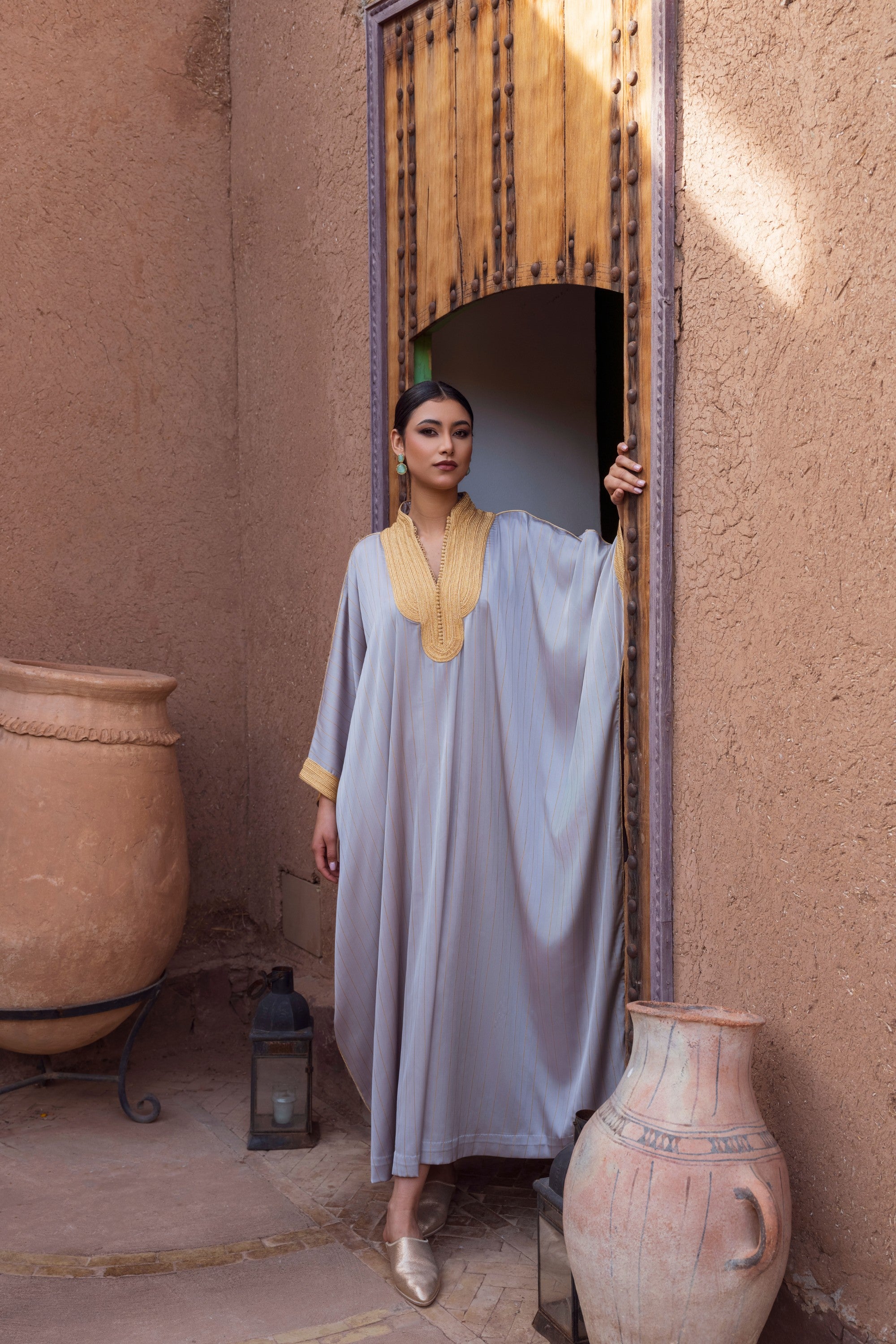 Ash Grey Comfort Gandoura