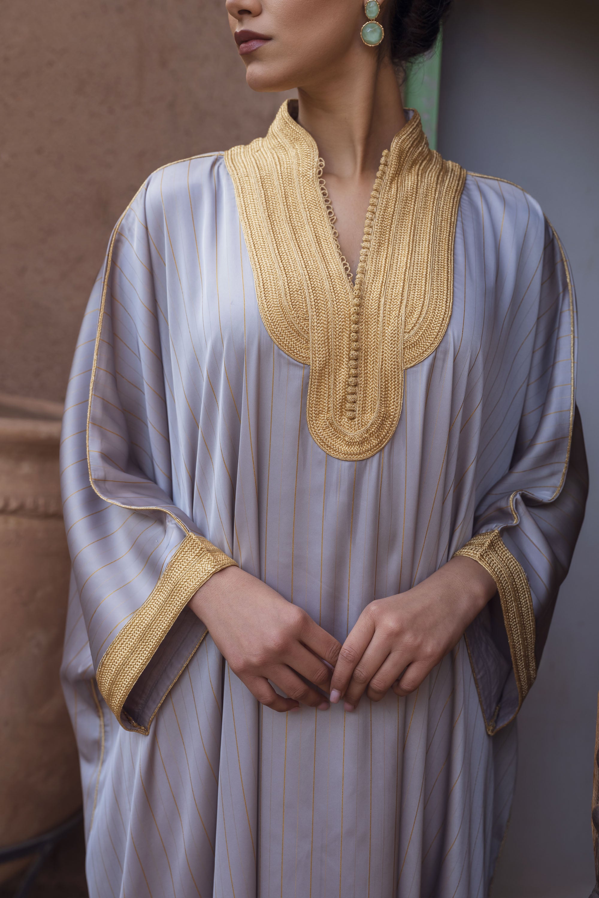 Ash Grey Comfort Gandoura