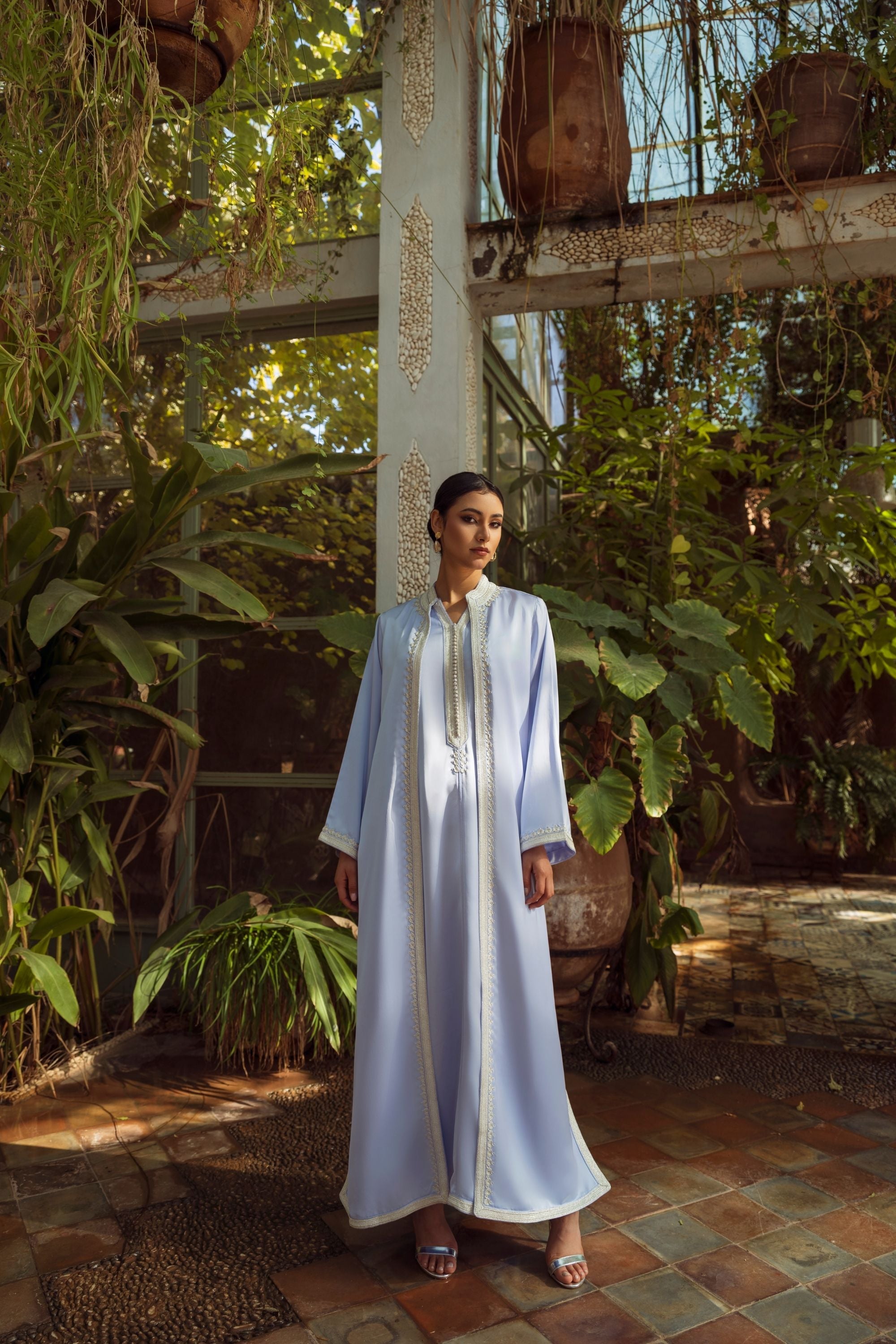 Elegant Two-Piece Caftan Set