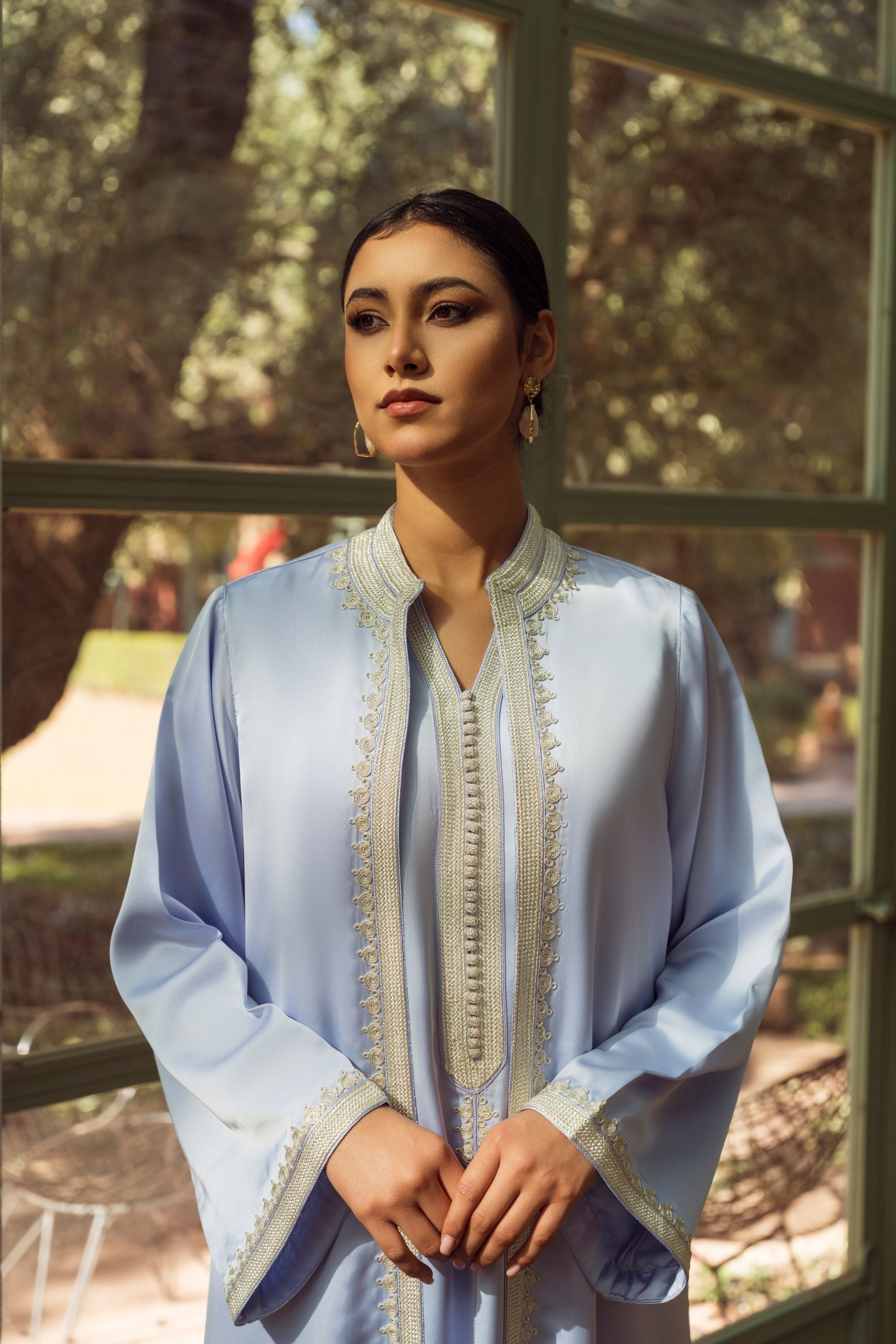 Elegant Two-Piece Caftan Set
