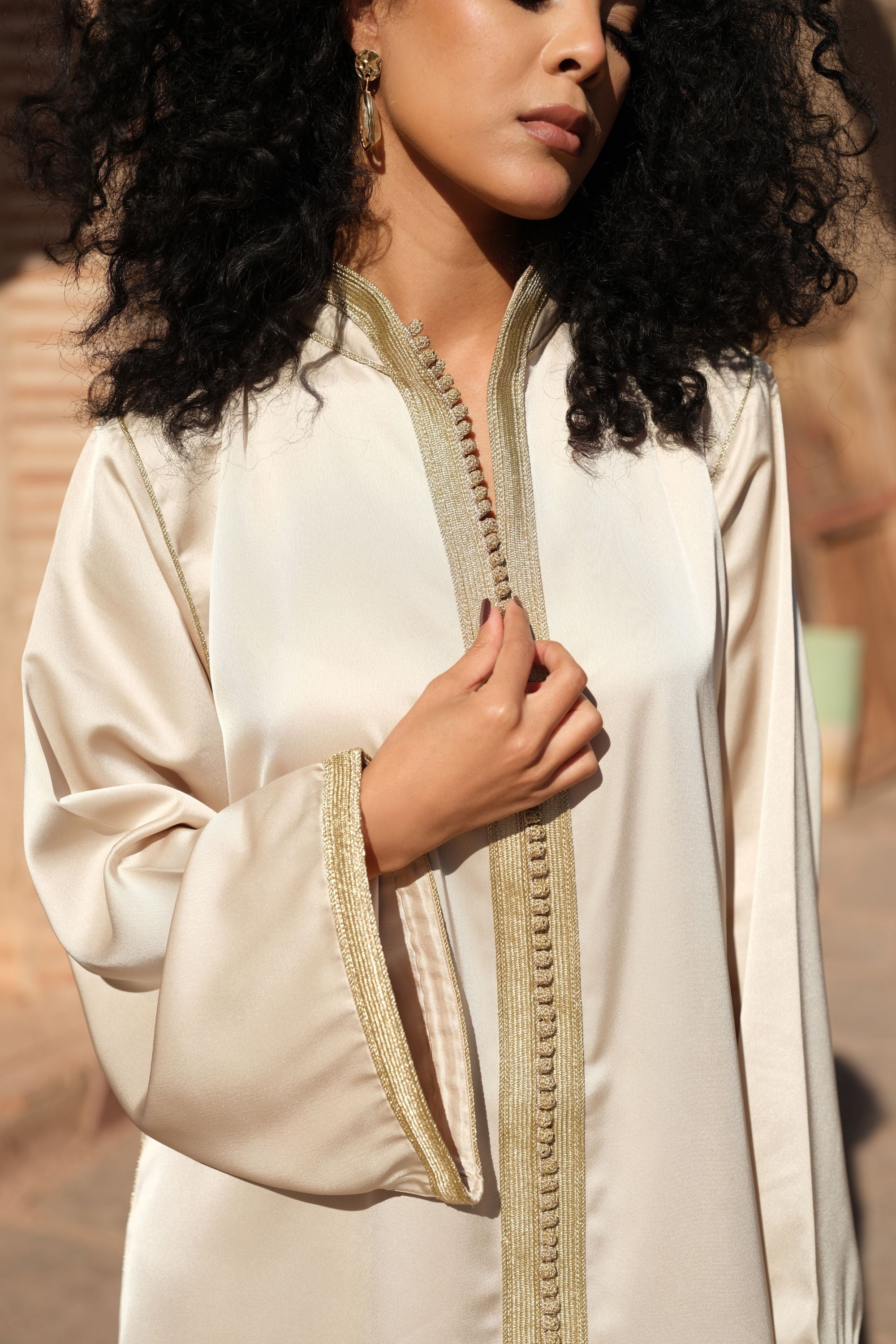 Mother of Pearl Caftan